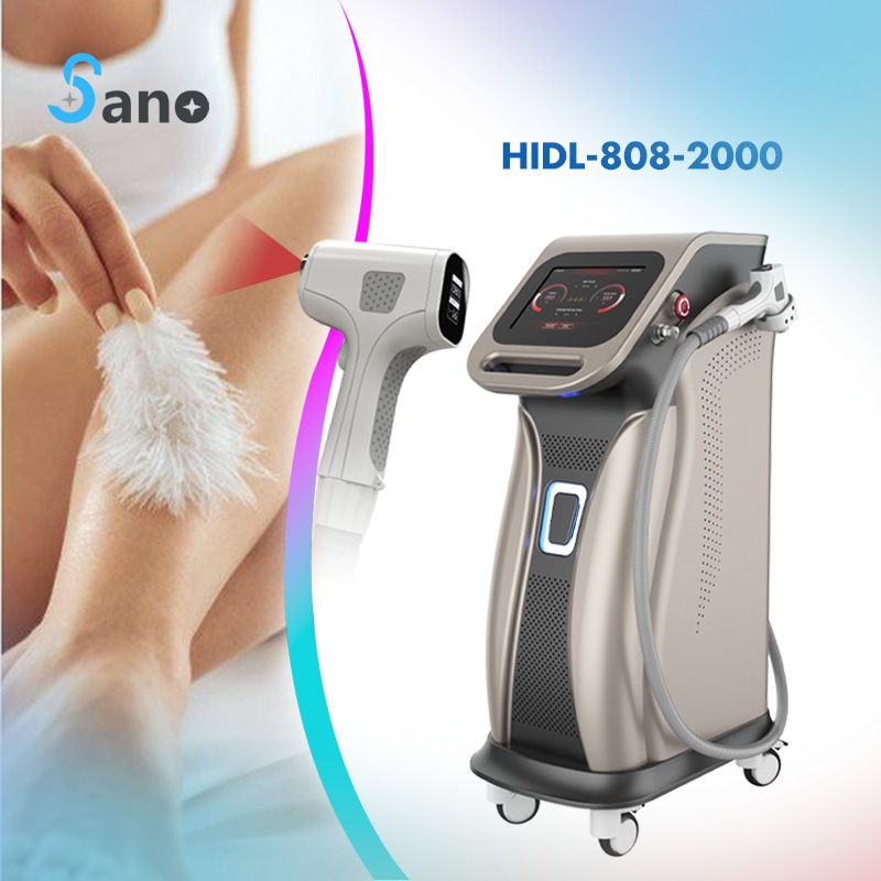 Tragbares 808-NM-Diodenlaser-Haarentfernungssystem