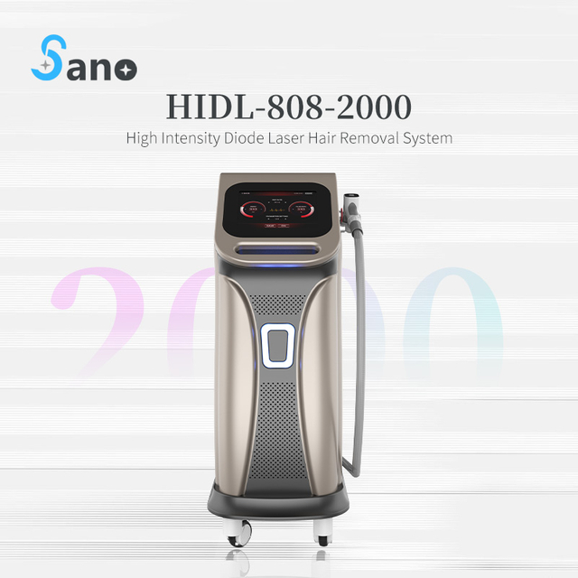 2000W 808nm Diodenlaser-Haarentfernungssystem