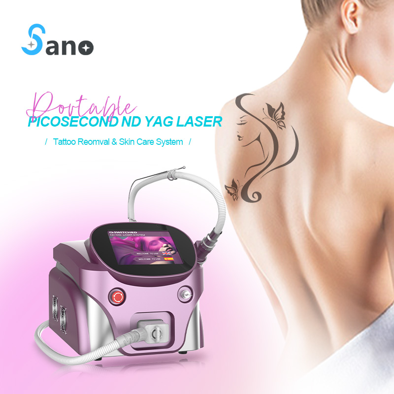 Medizinische Pikosekundenlaser-Tätowierungsentfernungsausrüstung